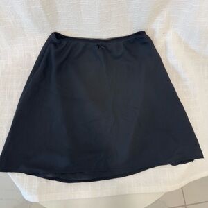 Black A-Line Skirt